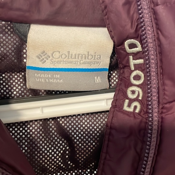 Women’s Columbia light down hooded jacket - Picture 2 of 4